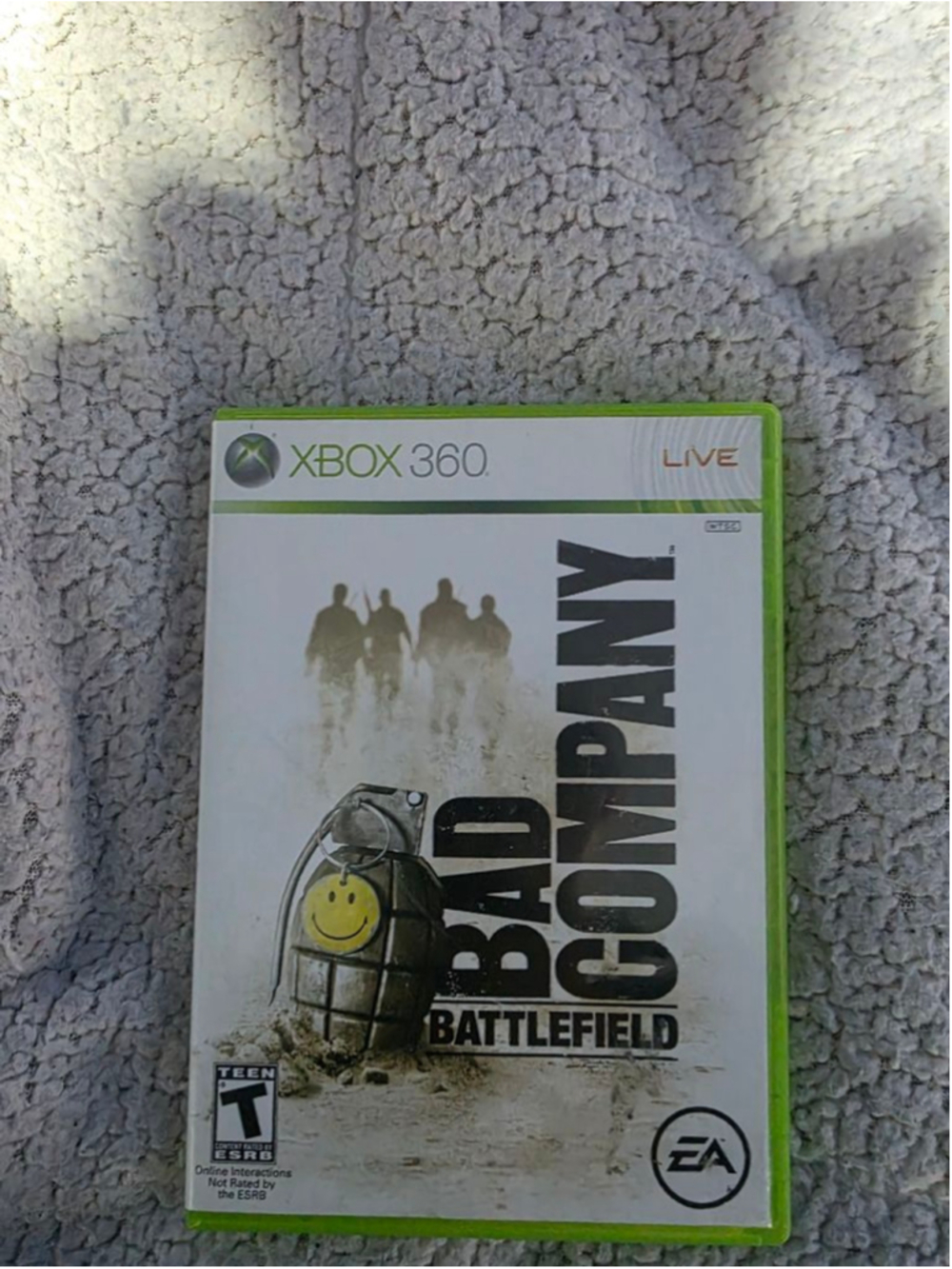 EA Battlefield Bad Company Xbox 360 Video Game One Size Green White